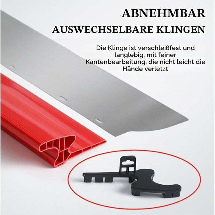 11-tlg. Profi-Spachtelset mit Teleskopstiel | 33% Rabatt | Edelstahlklingen