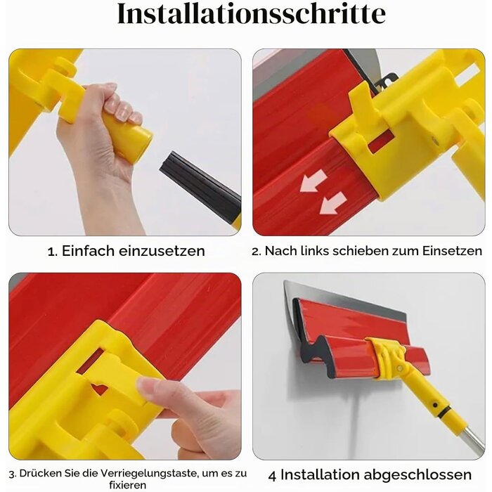 11-tlg. Profi-Spachtelset mit Teleskopstiel | 33% Rabatt | Edelstahlklingen