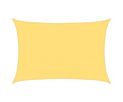 Vidaxl Sonnensegel 5x6 m HDPE rechteckig beige - 46% Rabatt