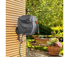 Gartenschlauch-Schutzhülle 60x45x60cm, Schwarz - 35% Rabatt