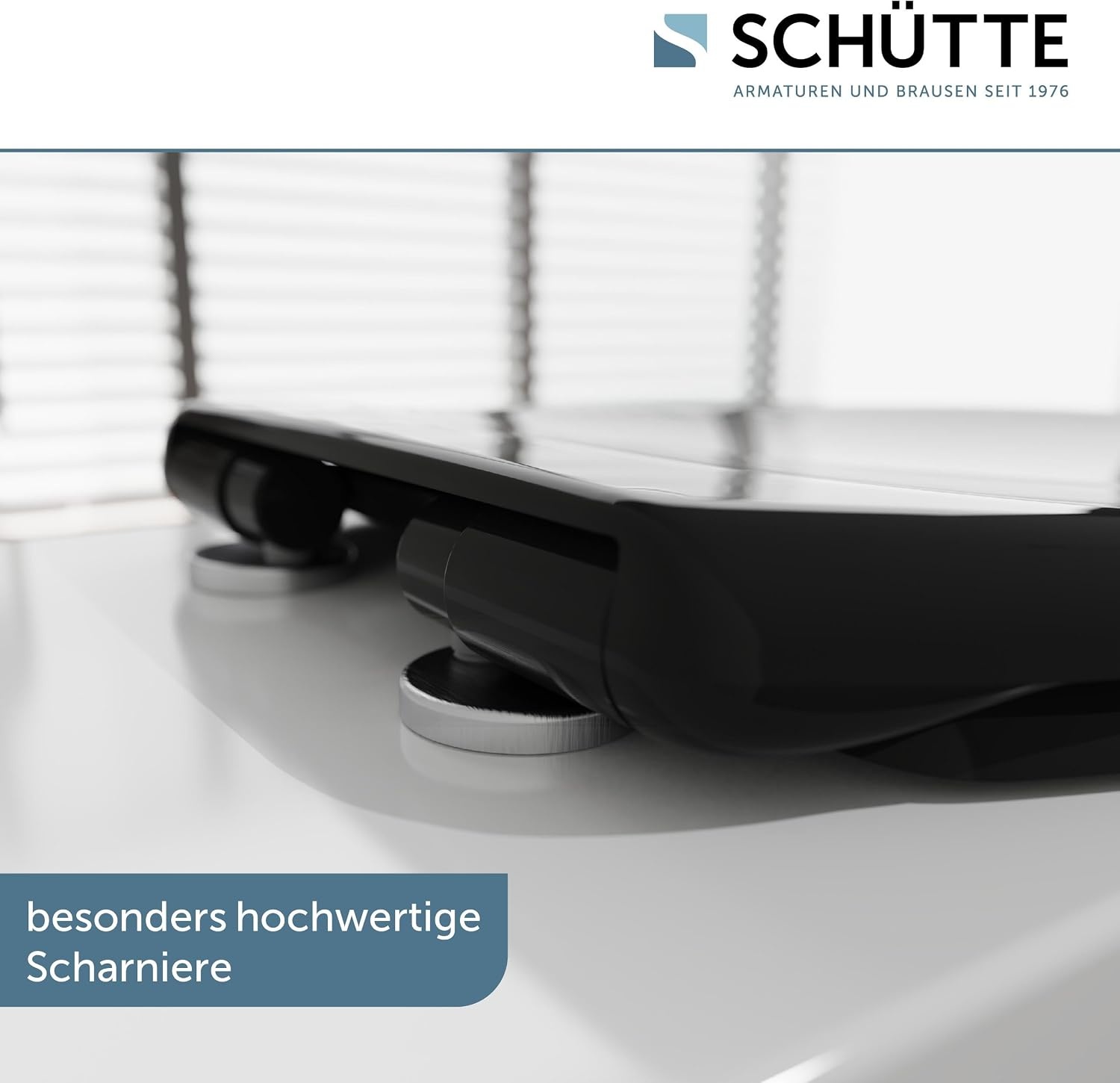 Eleganter WC-Sitz in Schwarz, Oval, Absenkautomatik - 32% Rabatt