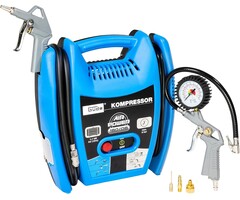 Tragbarer ölfreier Kompressor 180/08 inkl. Zubehör - 40% Rabatt