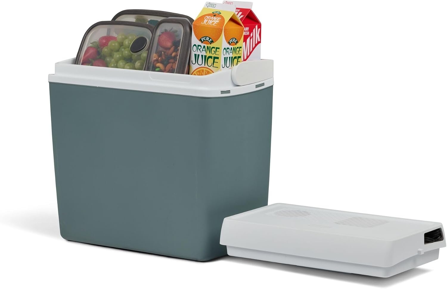 Elektrische Kühlbox 21L Grau 12V für Auto & LKW - 33% Rabatt