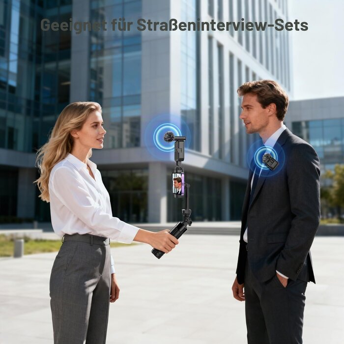 Vlogging-Kit für iPhone & Android mit 33% Rabatt - Ausgepackt & Top-Zustand