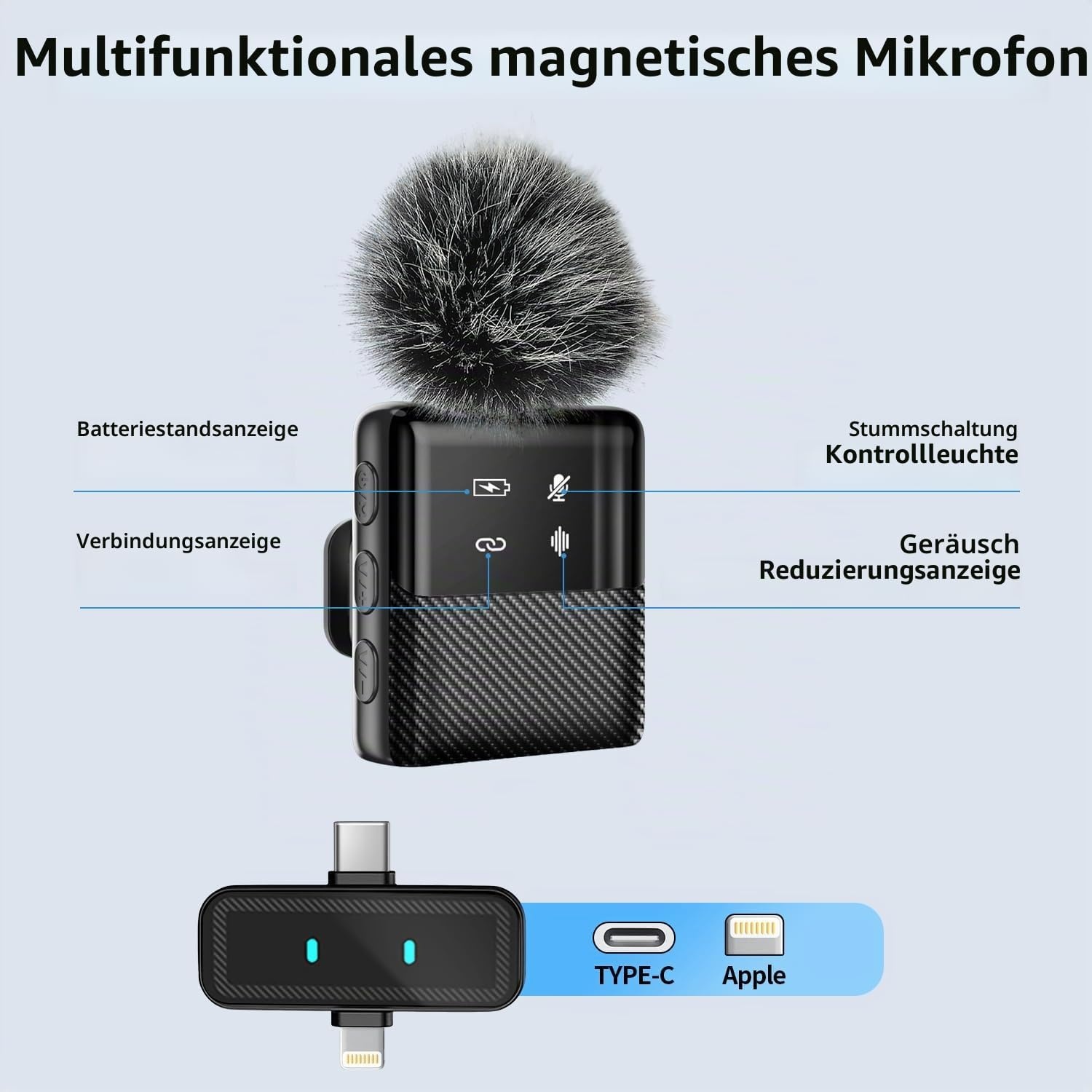 Vlogging-Kit für iPhone & Android mit 33% Rabatt - Ausgepackt & Top-Zustand