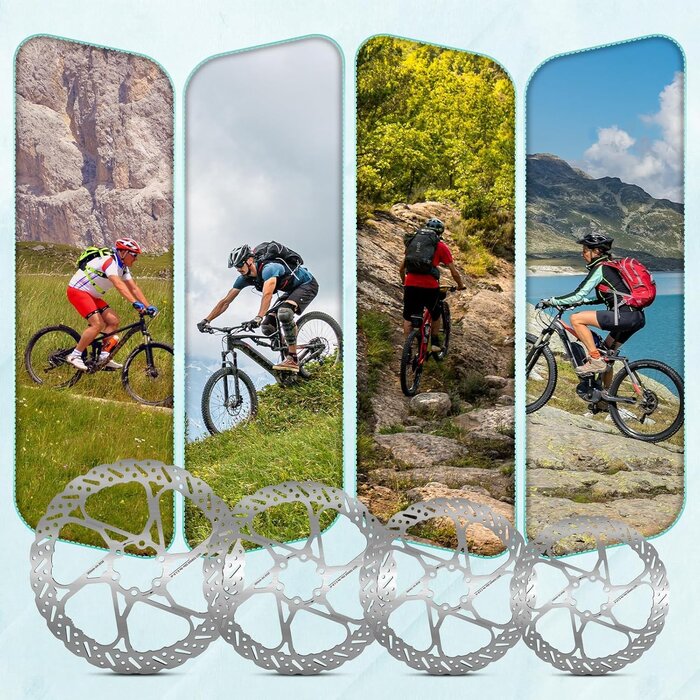 MTB BMX Bremsscheibe 160mm Edelstahl 6-Loch - 33% Rabatt
