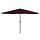 Gartenschirm 390 cm Bordeauxrot mit Kurbel - 34% Rabatt auf Retourenware