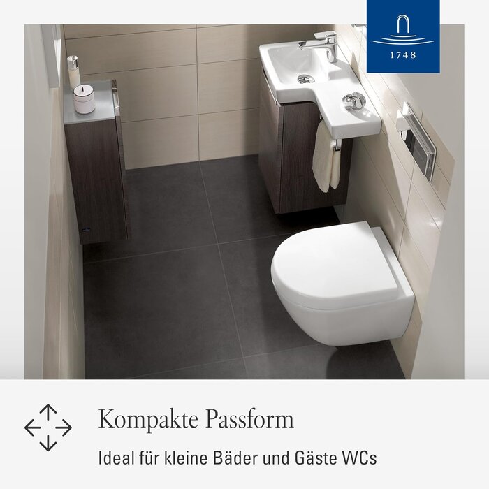 WC-Sitz D-Form für Subway 2.0 Compact - 35% Rabatt