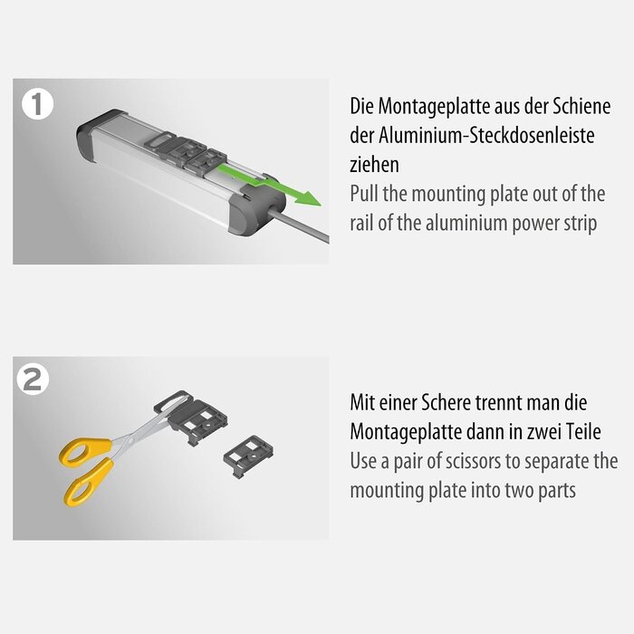 8-fach Steckdosenleiste mit Überspannungsschutz, 3m Kabel - 40% Rabatt