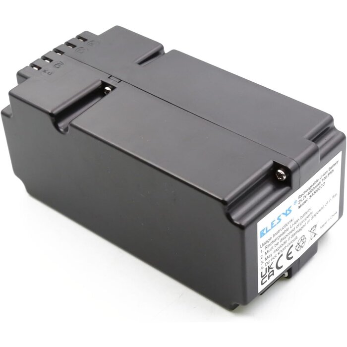Ersatzakku 25,2V 3900mAh für Mähroboter, Zwart, Größe S, 34% Rabatt