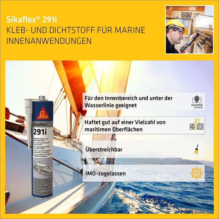 Marine-Dichtstoff 300 ml - weiß - 30% Rabatt