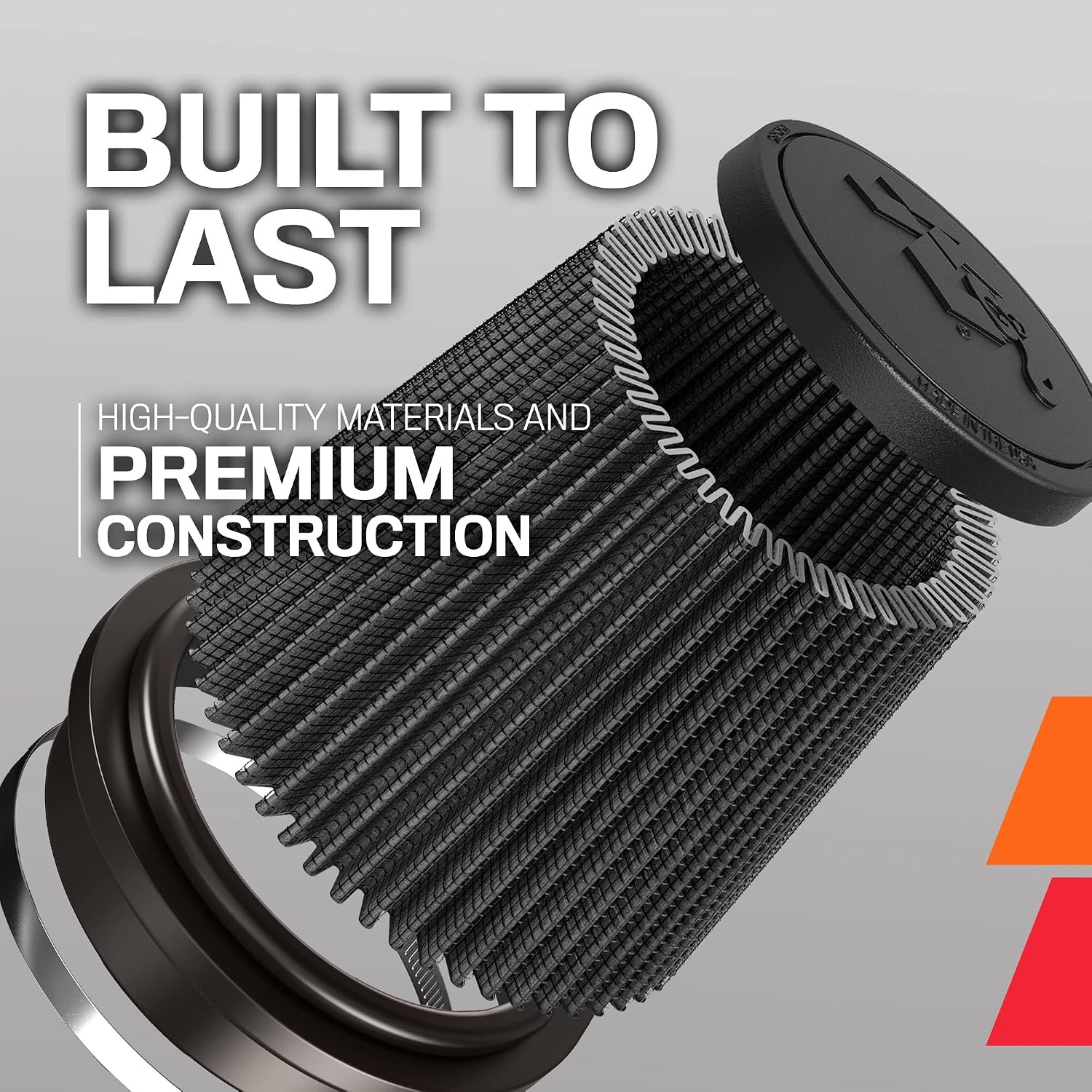 Universeller Dryflow Luftfilter 62mm - 33% Rabatt - Schwarz