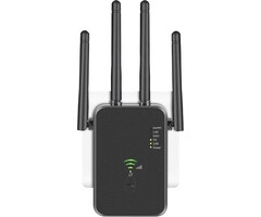 WLAN-Repeater 1200 Mbit/s Dual-Band Schwarz - 41% Rabatt