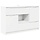 Weißes Sideboard 100 x 30 x 65,6 cm - 35% Rabatt