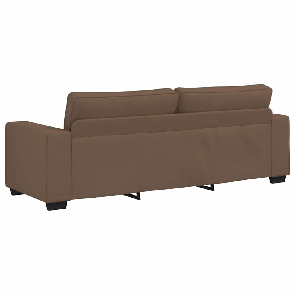Gemütliches 3-Sitzer Sofa, 180 cm Sitzbreite, Braun - 35% Rabatt