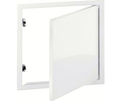 Revisionsklappe 50 x 60 cm Stahl Weiß | 40% Rabatt