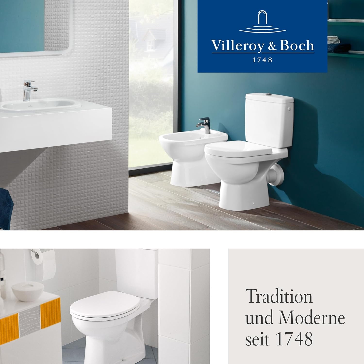 WC-Sitz O.novo in Weiß Alpin - Oval - 34% Rabatt - B-Ware