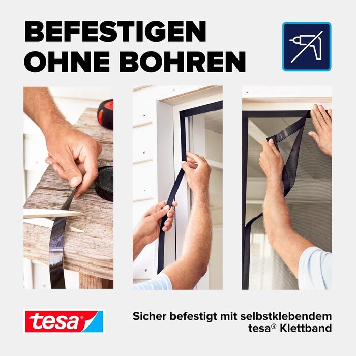 Magnet-Fliegengitter 210 x 90 cm - Anthrazit - 30% Rabatt
