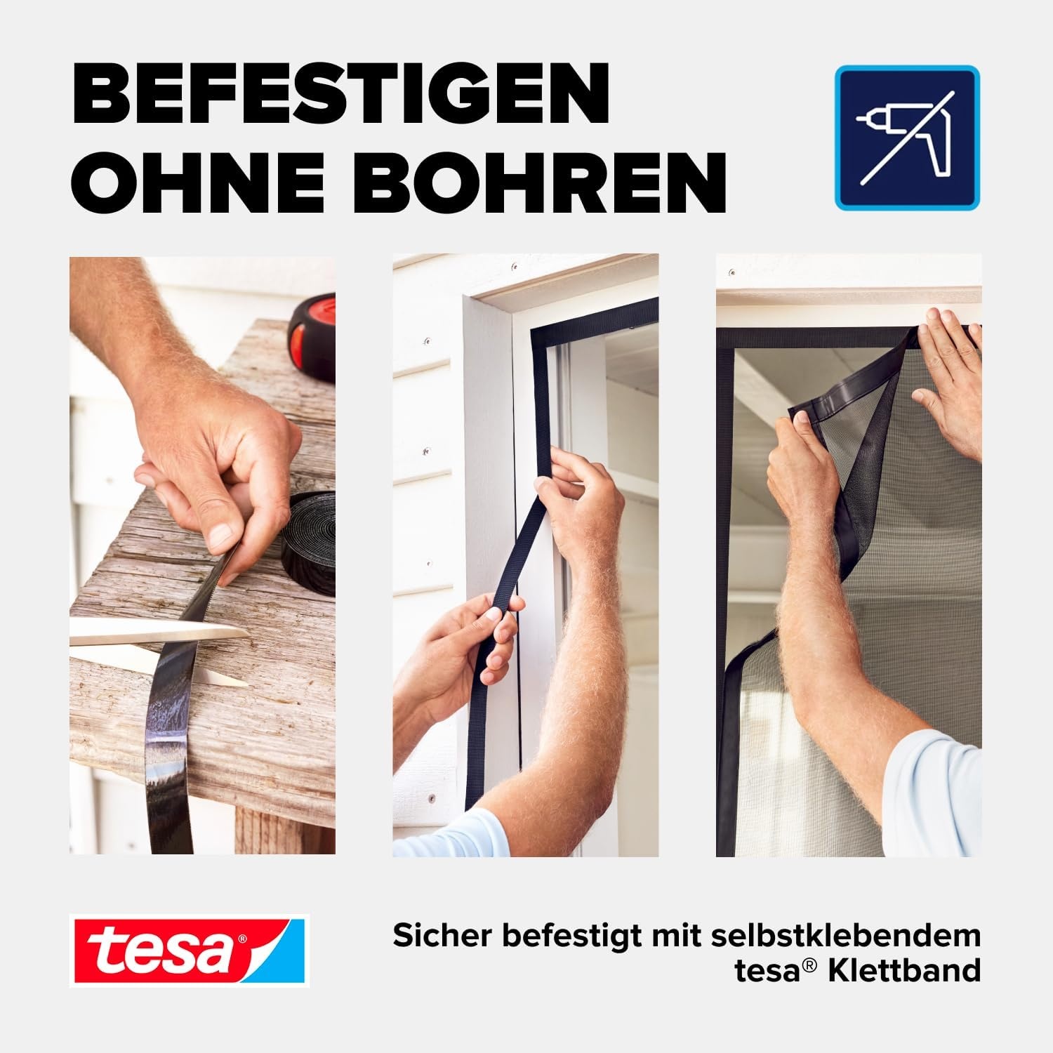 Magnet-Fliegengitter 210 x 90 cm - Anthrazit - 30% Rabatt