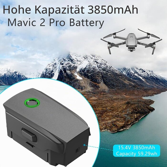 Ersatz-Flugakku für Drohne - 3850 mAh - 34% Rabatt