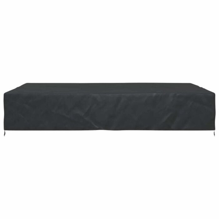 Große Möbelabdeckung 350 x 260 x 90 cm - Schwarz - 32% Rabatt