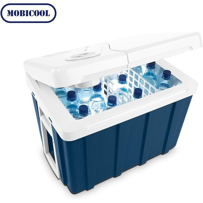Elektrische Kühlbox 39L - 12V/230V mit Rädern - 34% Rabatt