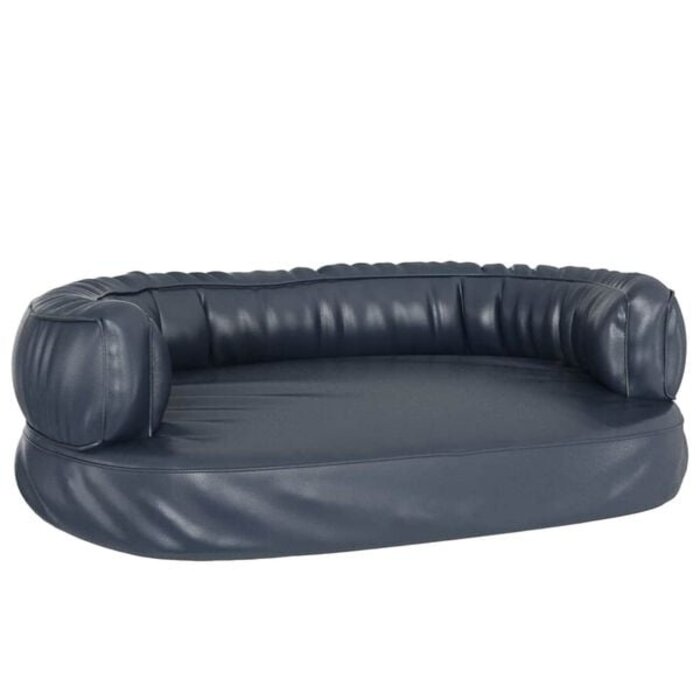 Ergonomisches Hundebett 75x53 cm Dunkelblau - 32% Rabatt