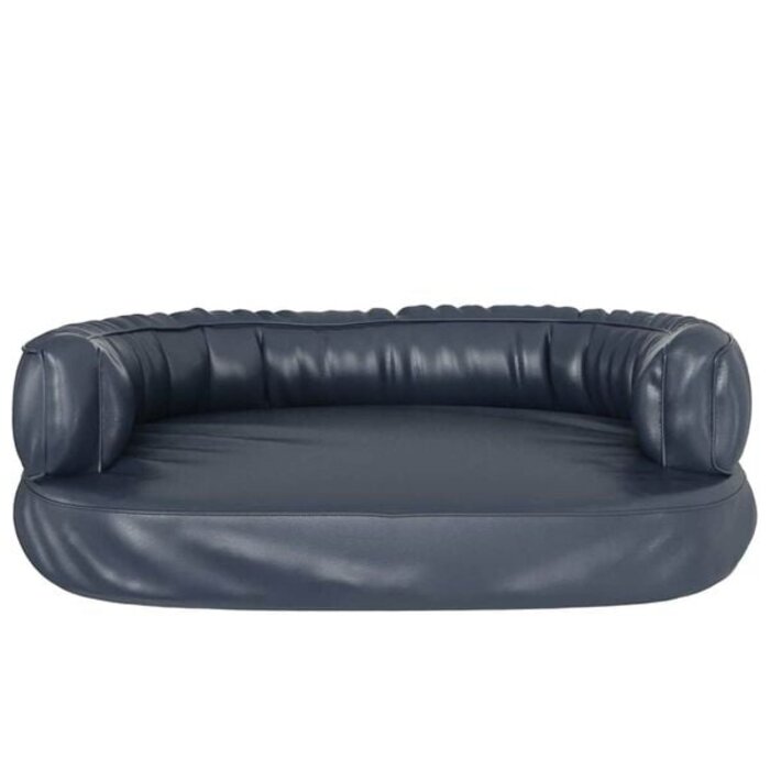 Ergonomisches Hundebett 75x53 cm Dunkelblau - 32% Rabatt