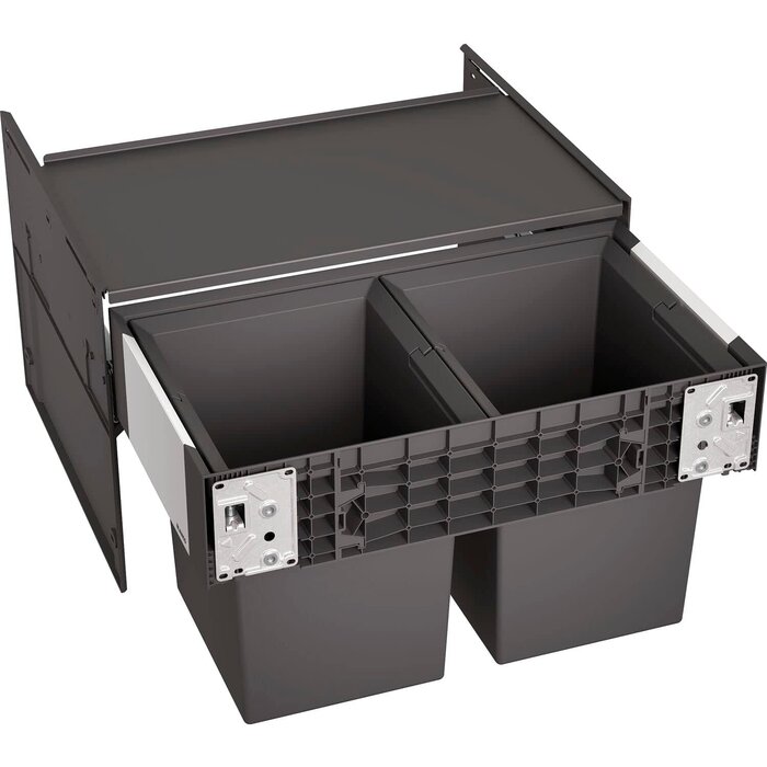Abfalltrennsystem 4-fach für 60 cm Unterschrank, 42 Liter - 35% Rabatt
