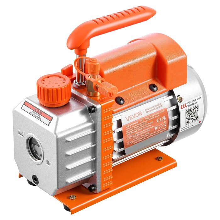 Profi Vakuumpumpe 3,5 CFM - 33% Rabatt - HVAC, Entgasung & Holzstabilisierung