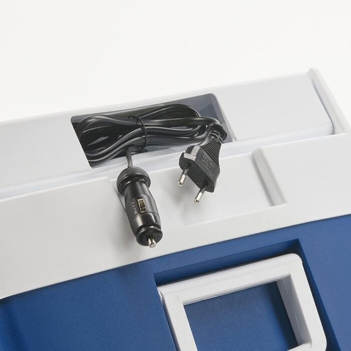Thermoelektrische Kühlbox 48L, 12V/230V mit Rollen - 34% Rabatt