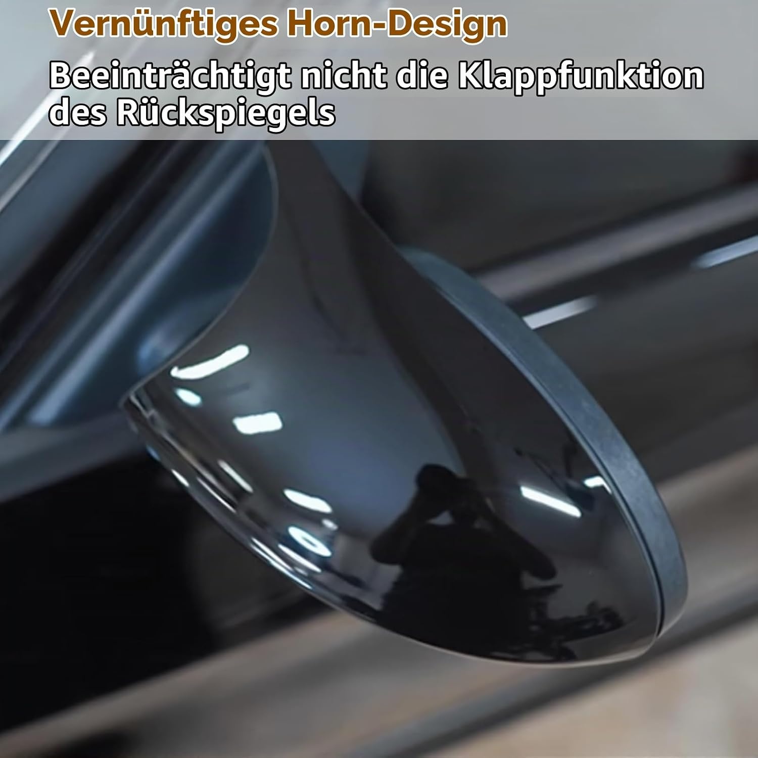 Spiegelkappen für BMW 1er & 3er Zwart S - 33% Rabatt