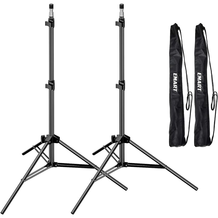 Studio-Stativ Set 2x 210cm für Softboxen - 31% Rabatt