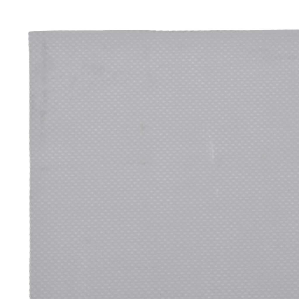 Robuste PVC-Abdeckplane 4x6 m - 650 g/m² - Grau - 34% Rabatt