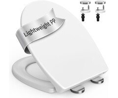 Universeller WC-Sitz oval mit Absenkautomatik - 43% Rabatt
