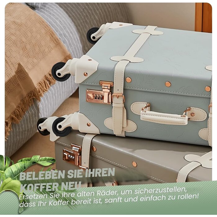 Ersatzrollen für Koffer 50 mm Set mit 29% Rabatt