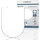 WC-Sitz D-Form Duroplast mit Absenkautomatik - 32% Rabatt - Weiß 45,5x34,5 cm