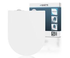 WC-Sitz D-Form Absenkautomatik 200 kg belastbar - 39% Rabatt