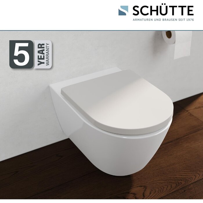 WC-Sitz D-Form Absenkautomatik bis 200kg belastbar - 33% Rabatt