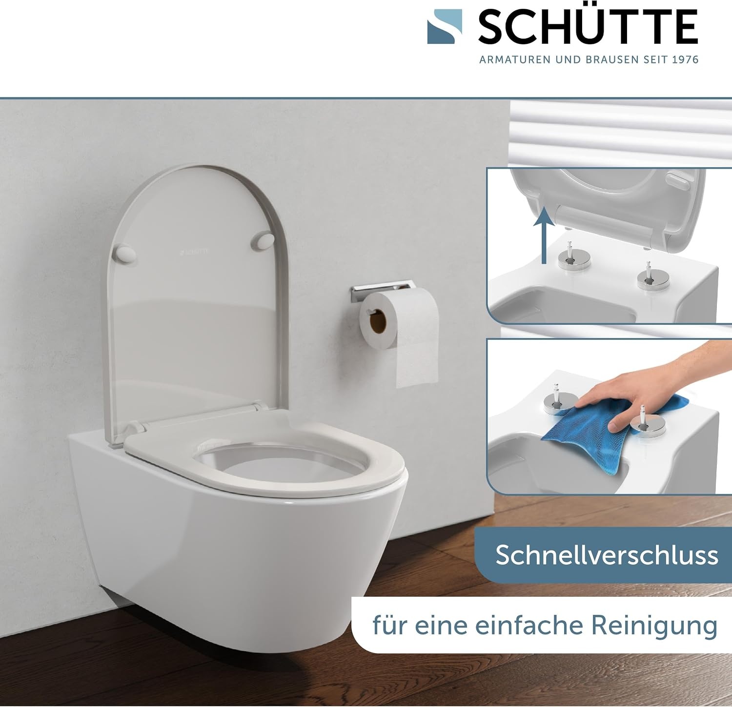 WC-Sitz D-Form Absenkautomatik bis 200kg belastbar - 33% Rabatt