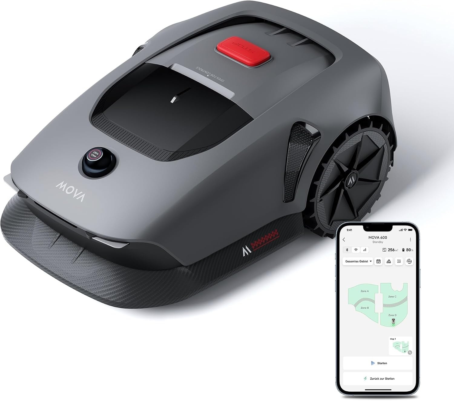 Mähroboter mit 360° 3D LiDAR & App-Steuerung - 35% Rabatt