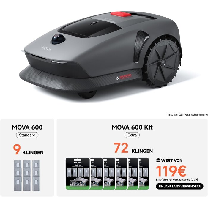Mähroboter mit 360° 3D LiDAR & App-Steuerung - 35% Rabatt