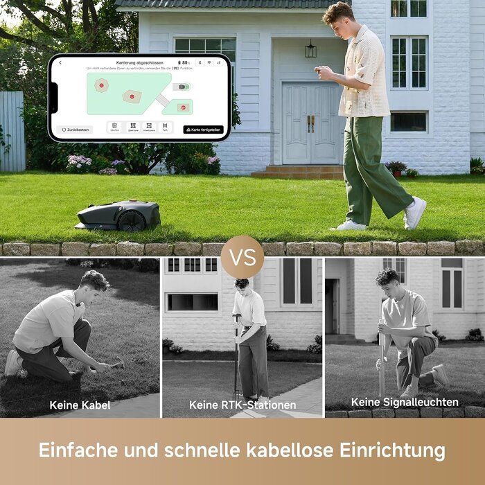 Mähroboter mit 360° 3D LiDAR & App-Steuerung - 35% Rabatt