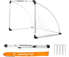 Faltbares Fußballtor für Kinder 115x80 cm - 36% Rabatt