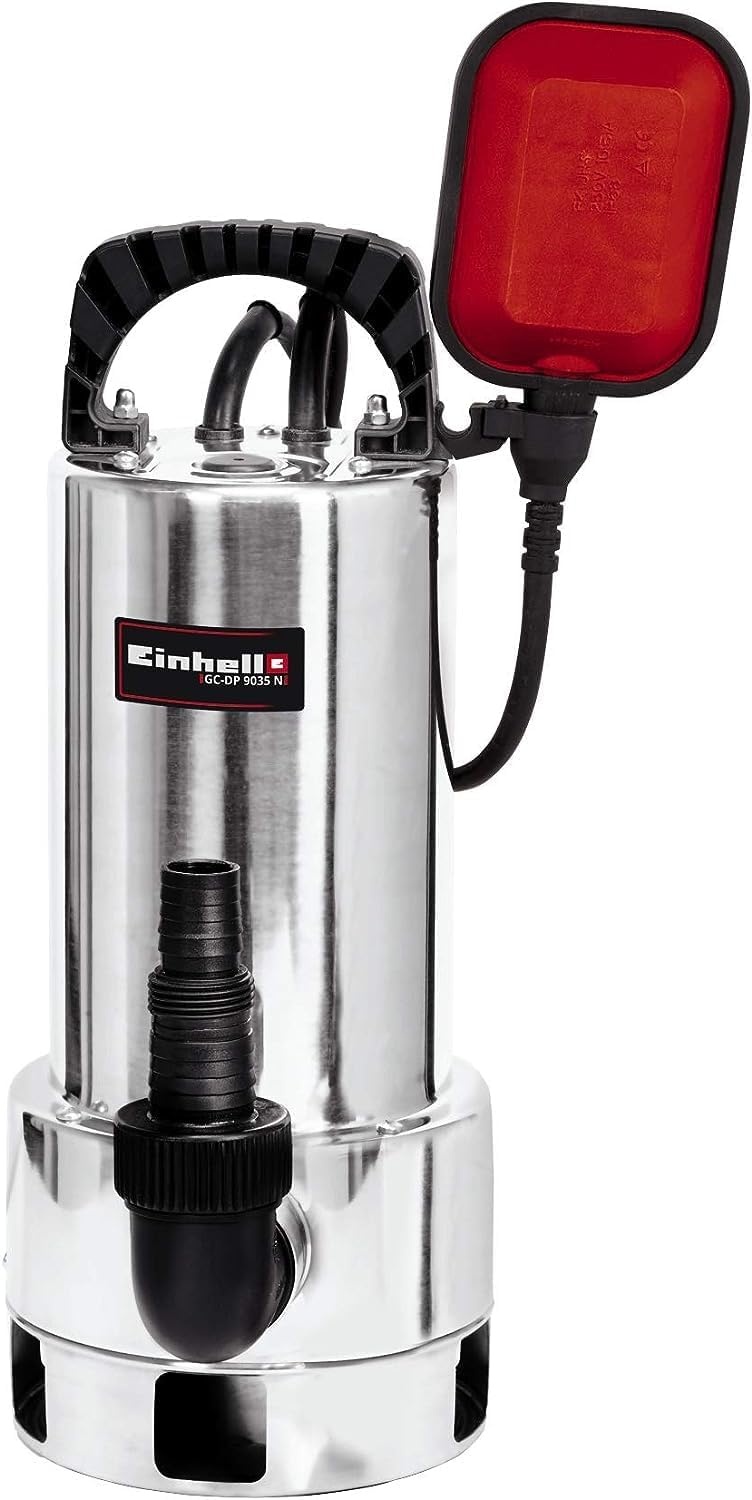 Schmutzwasser-Tauchpumpe 900W Edelstahl - 34% Rabatt - Ausgepackt