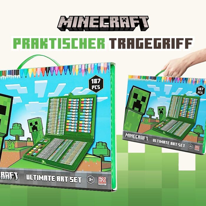 Großes Kunstset für Kinder im Koffer - 30% Rabatt - Kreativset