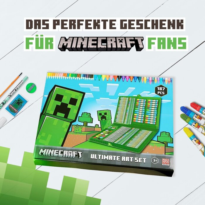 Großes Kunstset für Kinder im Koffer - 30% Rabatt - Kreativset