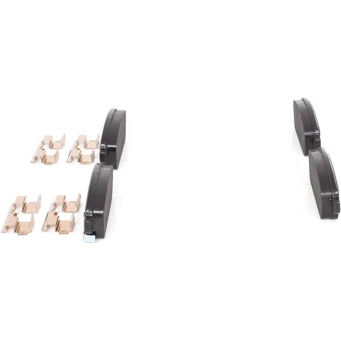 Bosch Bremsbelagsatz Hinterachse 4-tlg. - 32% Rabatt - ECE R90 zertifiziert