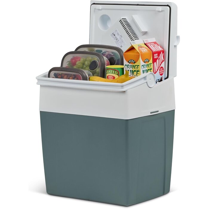 Elektrische Kühlbox 26L | 12V/230V | Blau | 34% Rabatt