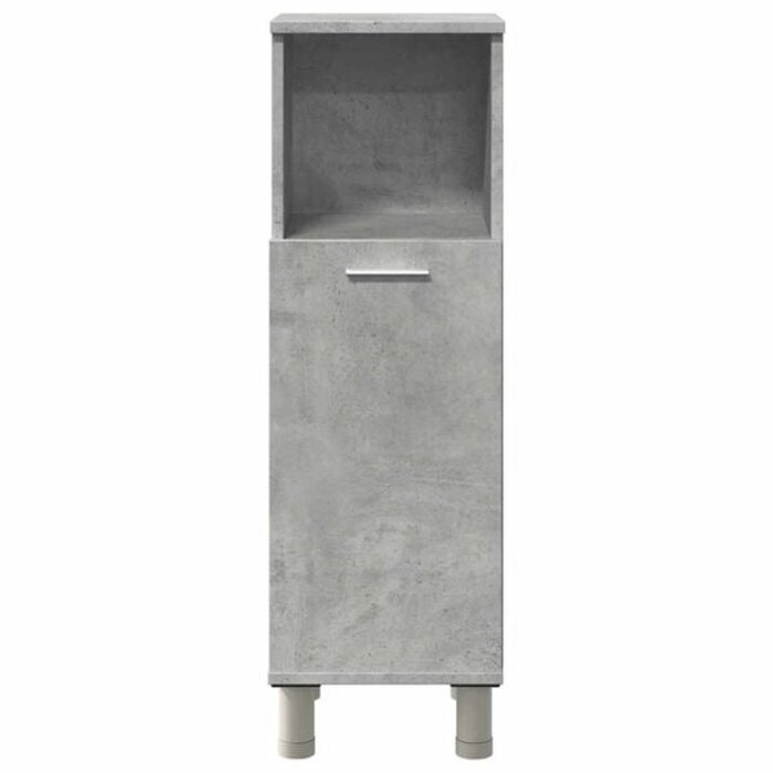 Badschrank in Betongrau 30x30x95 cm - 33% Rabatt auf das Einzelstück